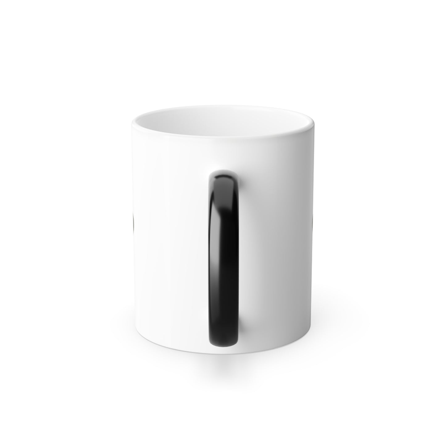 Color-Changing Mug — "I  Dogs" Paw Print Design, 11oz